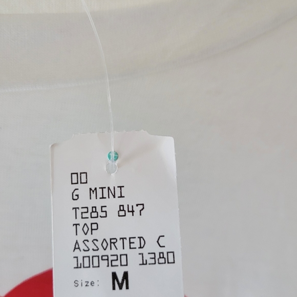 G MINI ROLLING STONES  MEDIUM SHIRT WITH A TIE ON THE SIDES - Picture 7 of 7